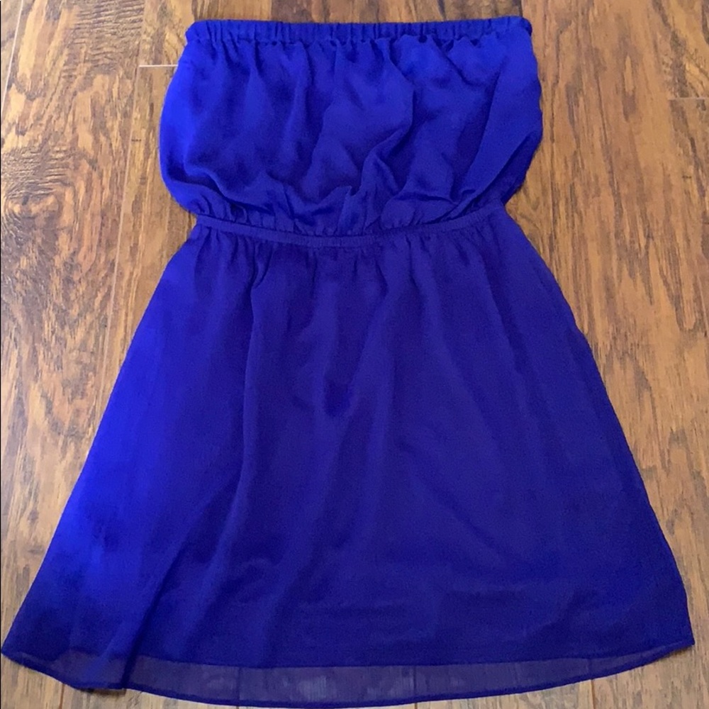 Express Strapless Dress